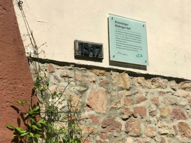 Apartament Buedinger Hof Weinheim Zewnętrze zdjęcie